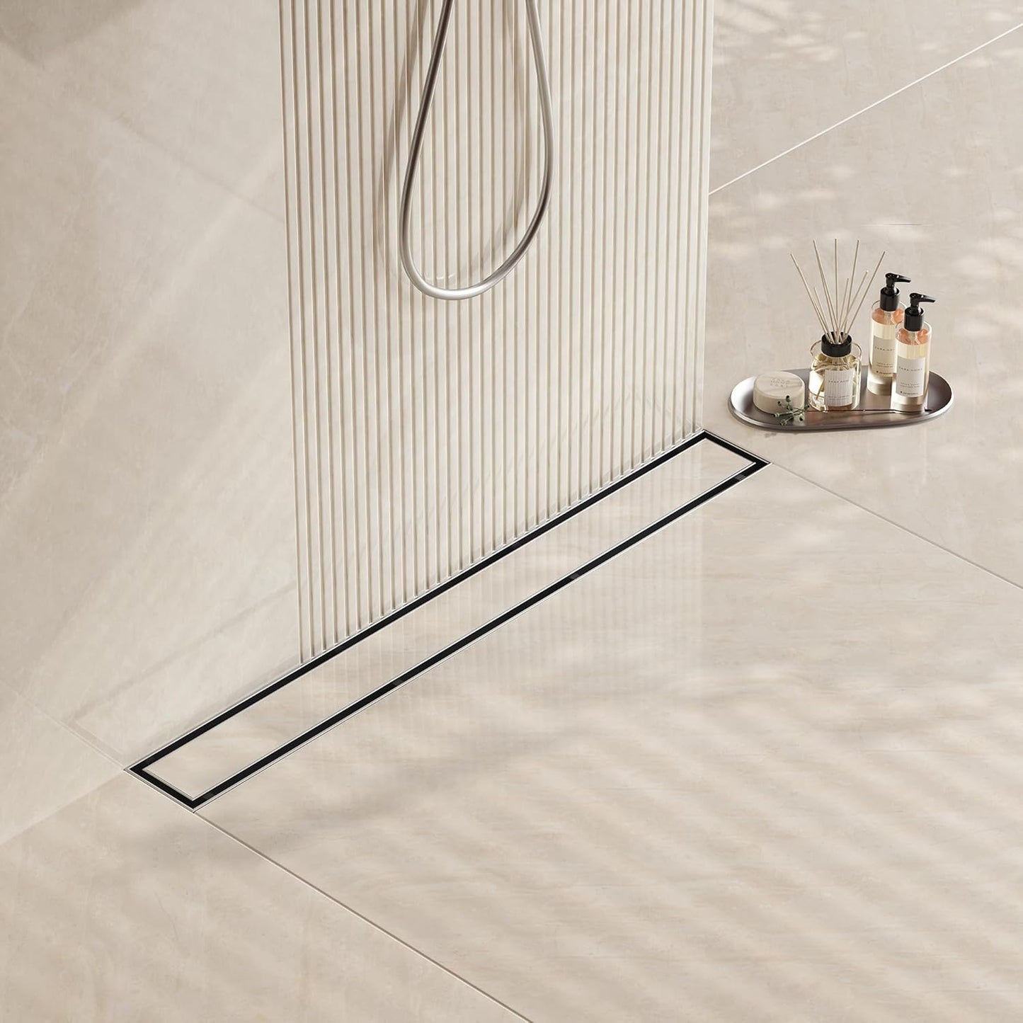 Neodrain 32-Inch Linear Shower Drain with Adjustable Feet