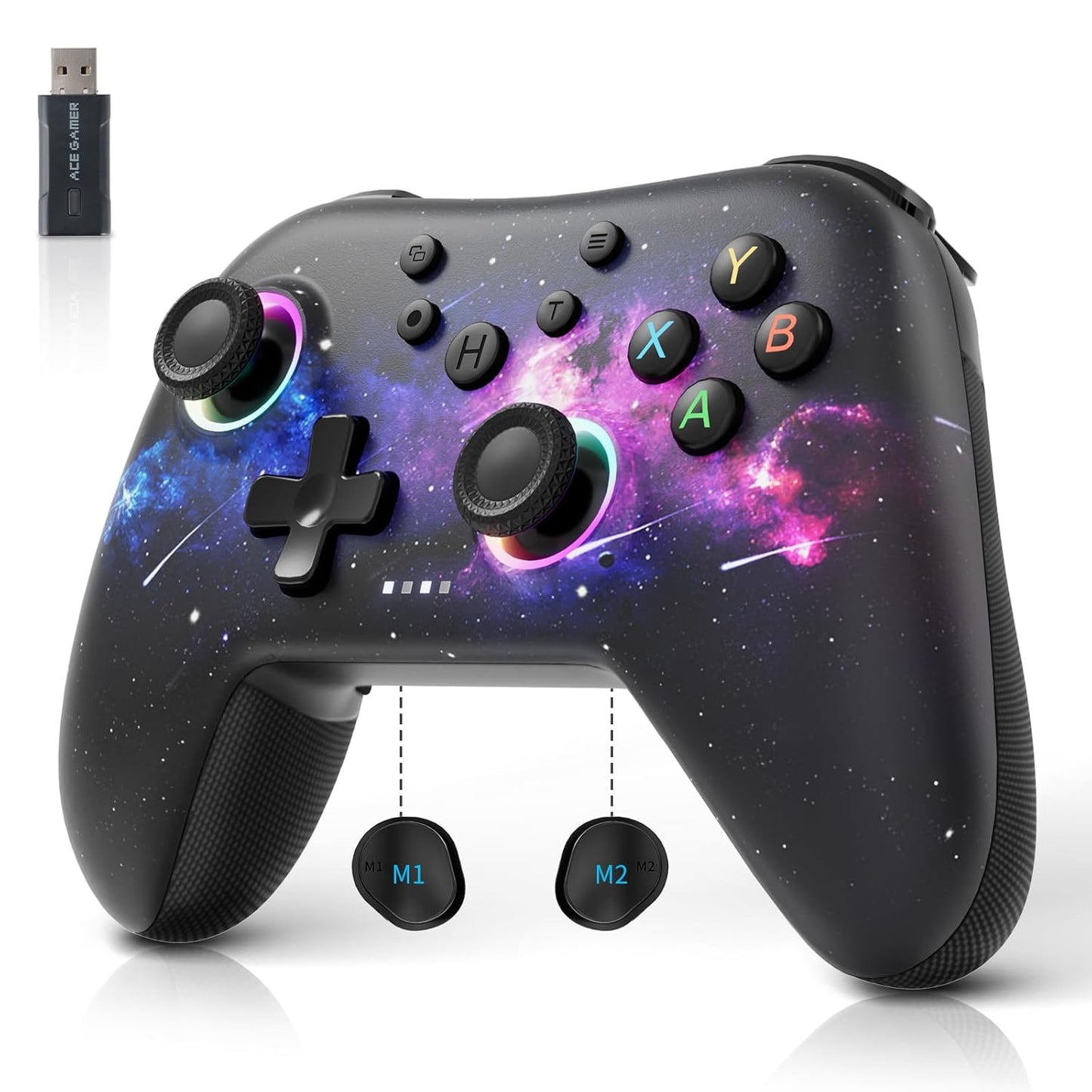 Enhanced AceGamer Bluetooth Controller