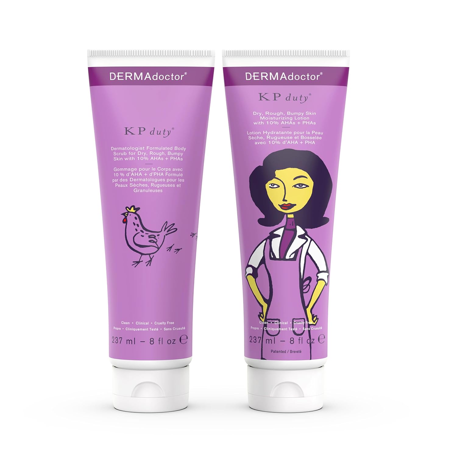 DERMAdoctor KP Bump Eraser Body Scrub and Lotion Kit Review