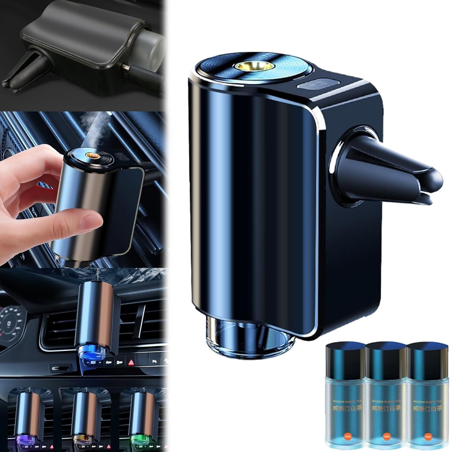Rechargeable Smart Car Air Freshener - Fresh Bliss