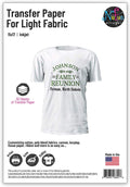NuFun Activities Inkjet 11x17 Iron-On Transfer Paper - Large Sheets