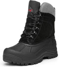 NORTIV 8 Men's Insulated Waterproof Winter Snow Boots (Style NT3P)