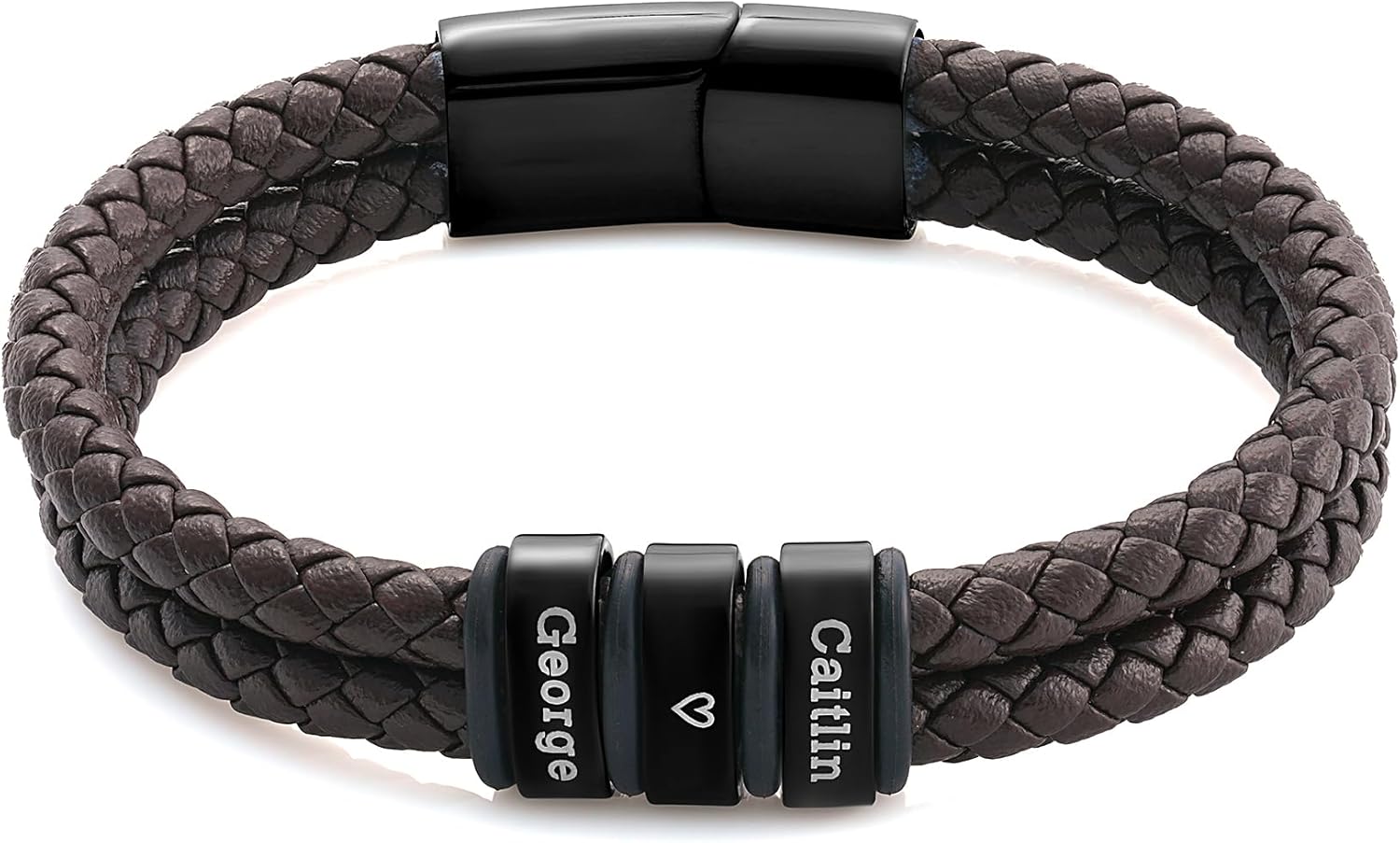 Custom Leather Bracelet for Him - Artizian