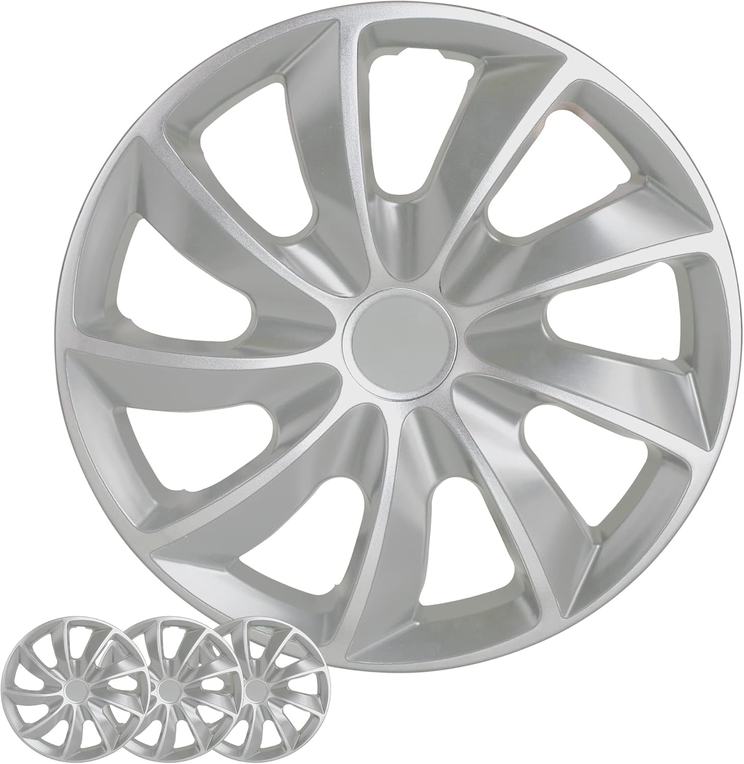15 inch Hub Caps Set of 4 Wheel Covers for All Models