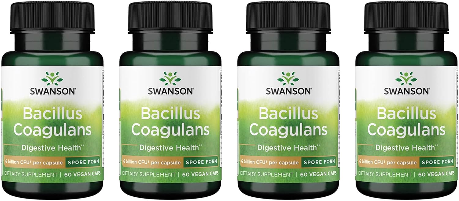 Swanson Bacillus Coagulans Probiotic Supplement for Digestive Health