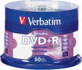 Verbatim Life Series DVD+R Printable Disc Spindle Pack of 50