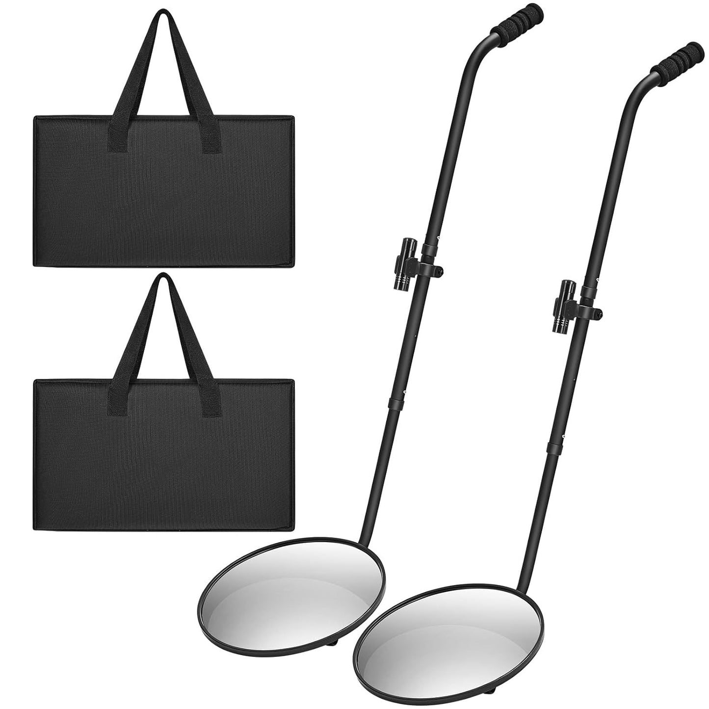 Barydat Under Vehicle Inspection Mirror with Telescoping Handle