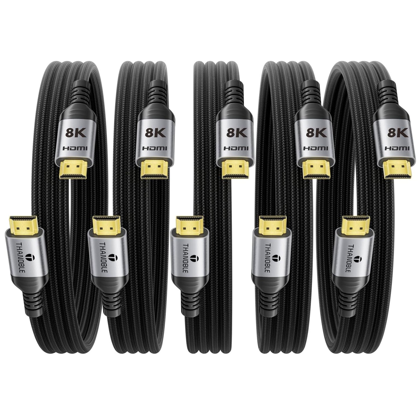 8K Long HDMI 2.1 Cable 20FT for Gaming and Entertainment Needs