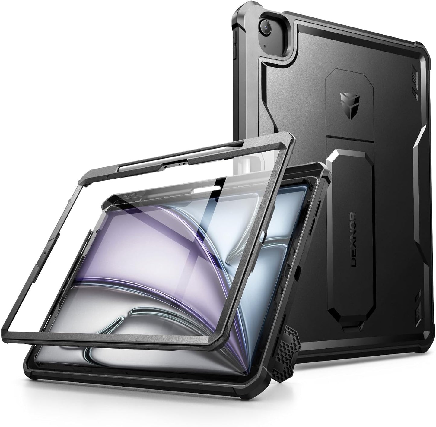 Dexnor iPad Air 13 Inch Case with Kickstand and Pencil Holder