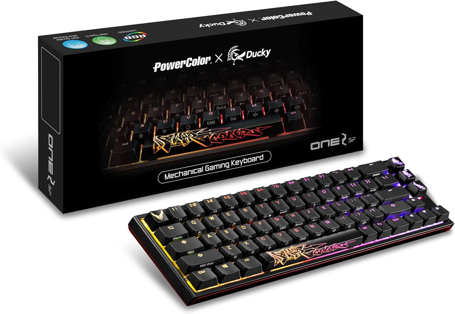 PowerColor x Ducky One 2 SF RGB Mechanical Keyboard Review