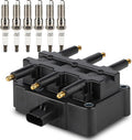 UF305 Ignition Coil & 3381 Double Iridium Spark Plug Kit - Reliable