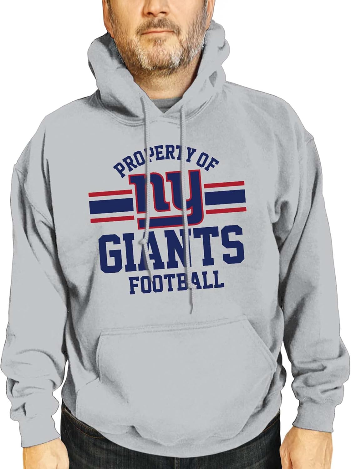 NFL Adult Property Of Hooded Sweatshirt for Giants Fans