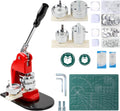 Button Maker Machine Set 58+75mm - Multi Size Push Pull Pin Press