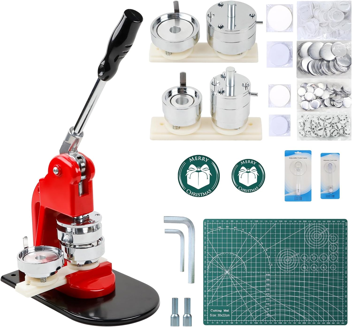 Button Maker Machine for DIY Projects - Durable and Efficient