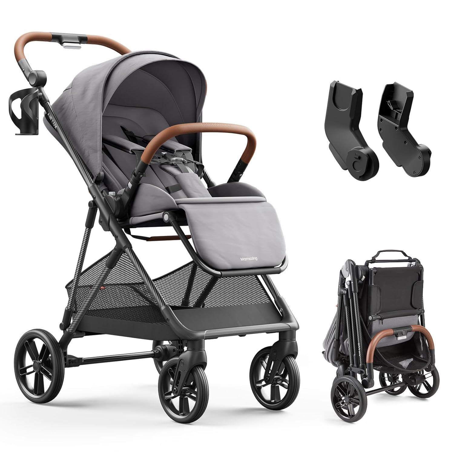 Air Lux Baby Stroller by MAMAZING: Lightweight & Versatile