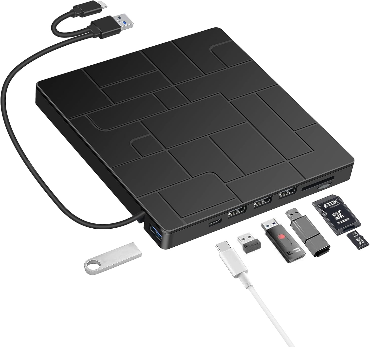 Hyripe External DVD Drive: Fast Data Transfer & Multi-device Compatibility