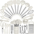 Kitchen Utensils Set - Umite Chef 34 Pc Silicone Cooking Utensils Set