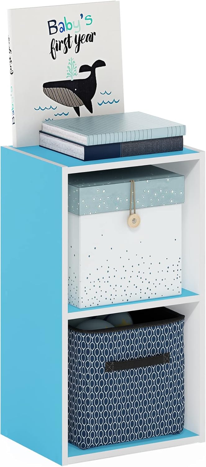 Furinno Luder Bookcase: Stylish 2-Tier Storage Solution