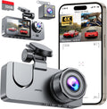 Dash Cam Front and Rear Inside 3 Channel 4K - Full UHD Recorder