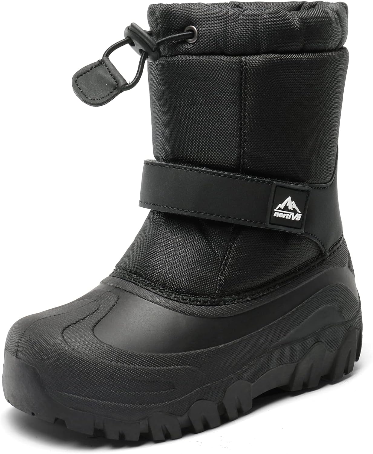 NORTIV 8 Kids Snow Boots Waterproof Cold Weather Classic Booties