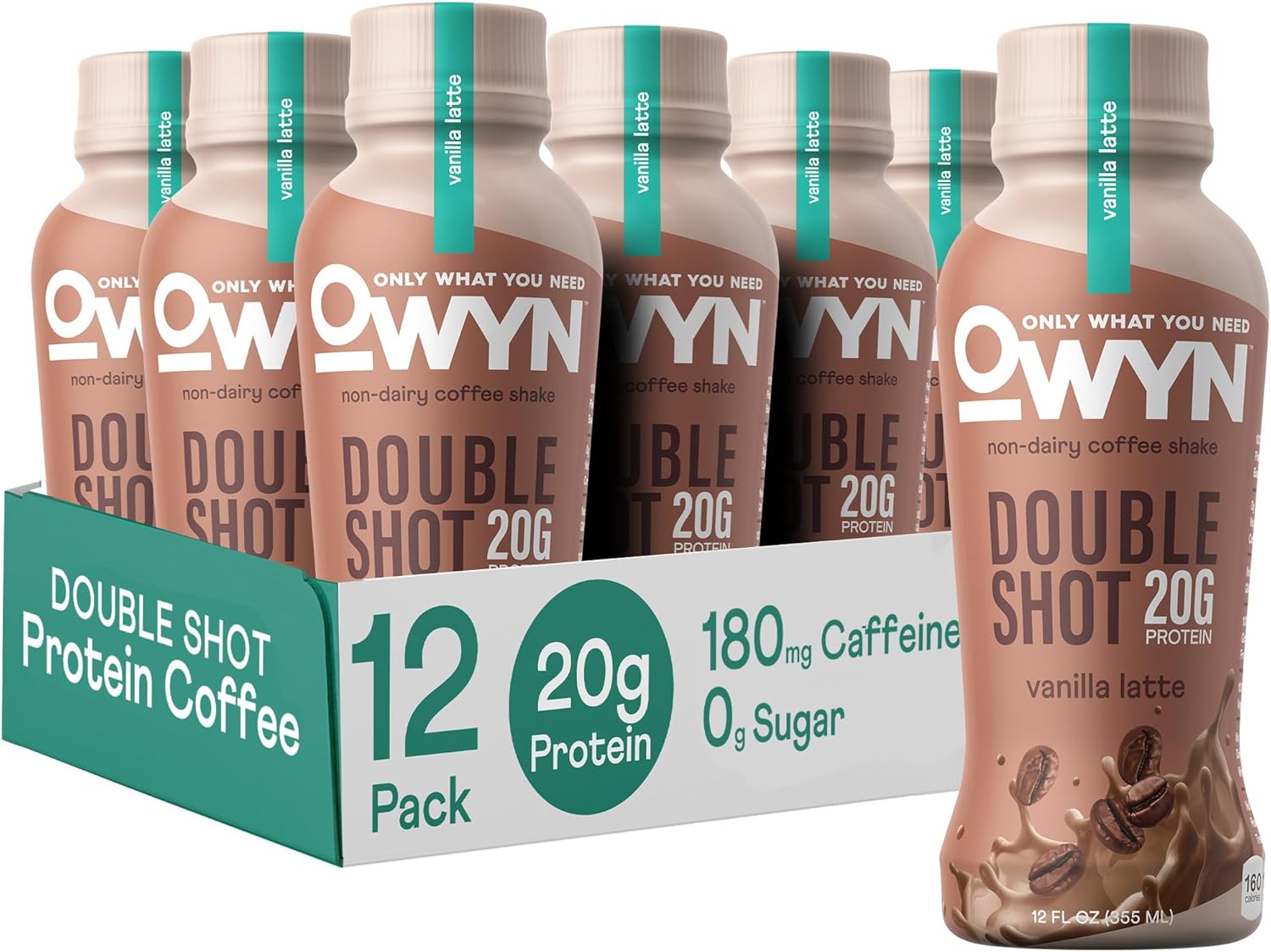 OWYN Dairy Free Keto Protein Coffee Shake for Active Lifestyles