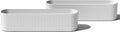 36 in Window Box Planter - Long Plastic-Stone Planter Box