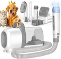 Dog Grooming Vacuum with 5 Suction Levels - Low Noise Home Kit
