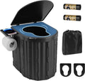 UOPBYEA Foldable Portable Toilet for Camping - Comfortable Collapsible
