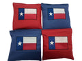 Texas Flag Cornhole Bags Regulation Corn hole Bean Bag Toss - Durable