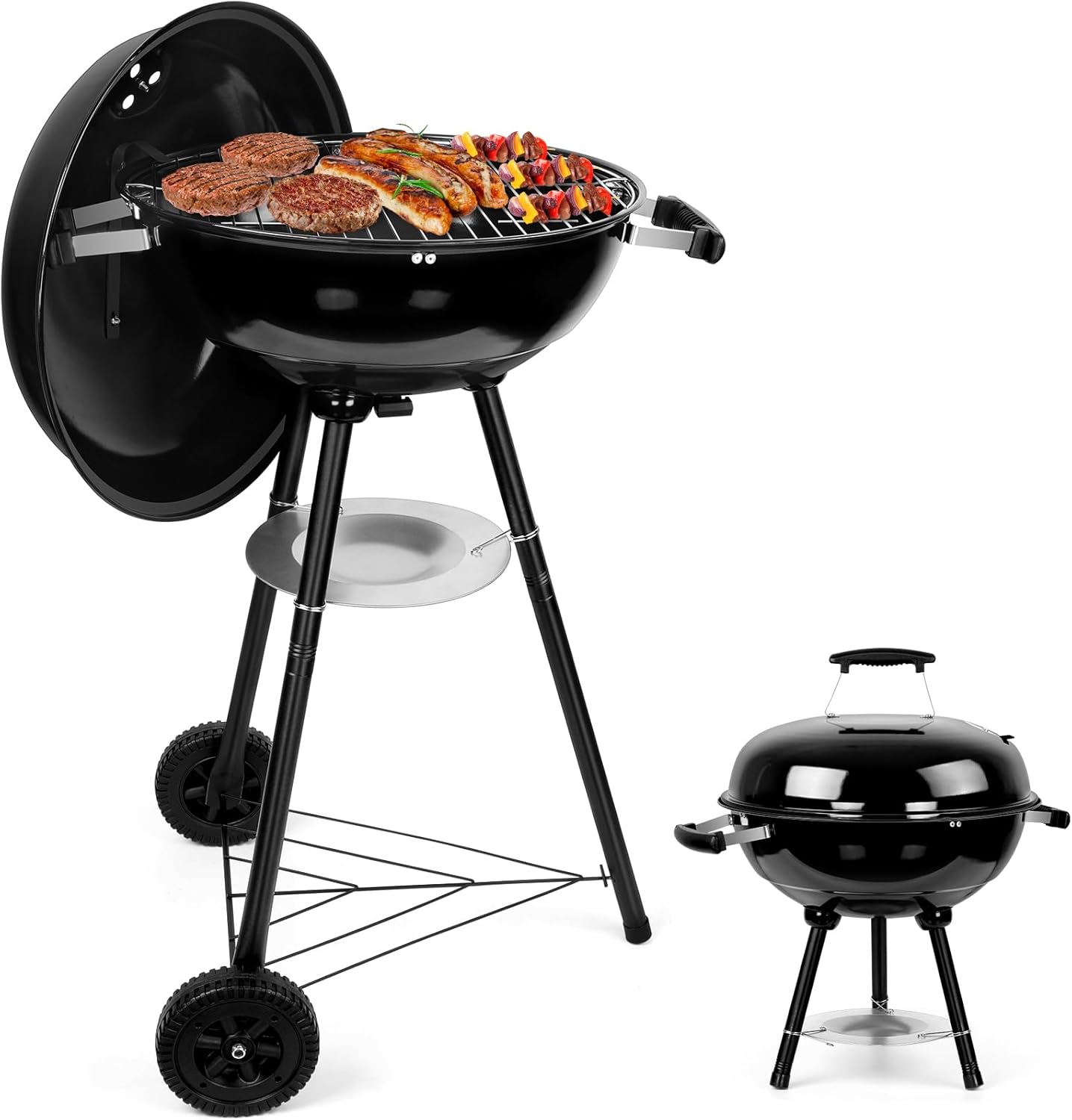 Joyfair Kettle Charcoal Grill for Outdoor Barbecue and Camping