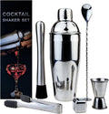 HOMEIDEAS 25oz Stainless Steel Cocktail Shaker - Perfect Martini Master