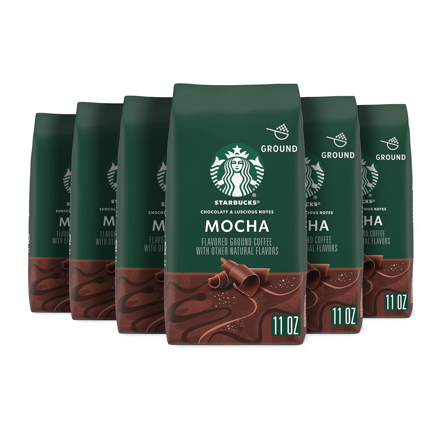 Starbucks Ground Mocha Flavored Coffee - 100% Arabica Delight