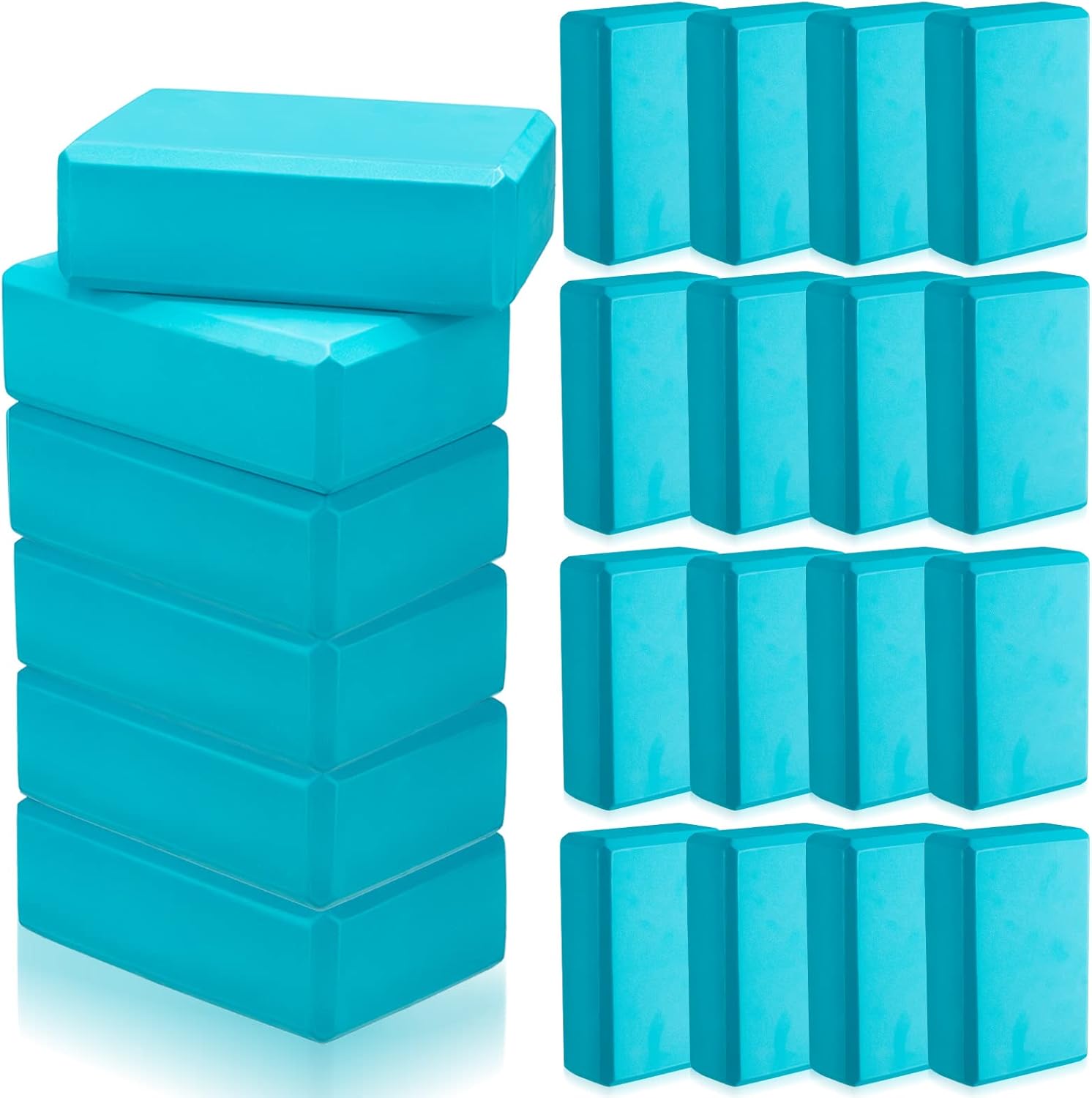 20 High Density Yoga Blocks - Boost Strength