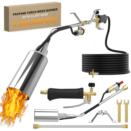 Powerful Propane Torch Weed Burner for Efficient Weeding Tasks