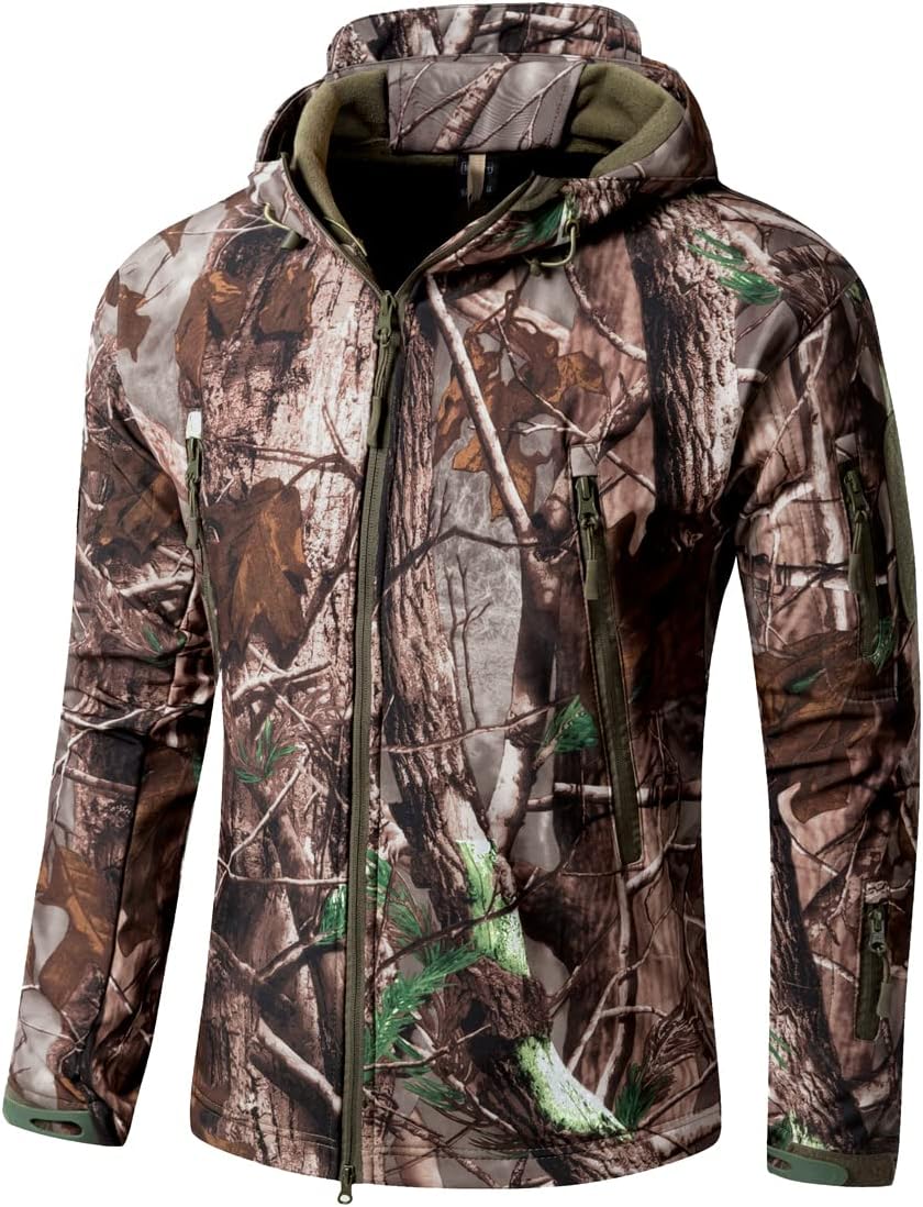 ReFire Gear Men's Soft Shell Tactical Jacket for Outdoor Activities