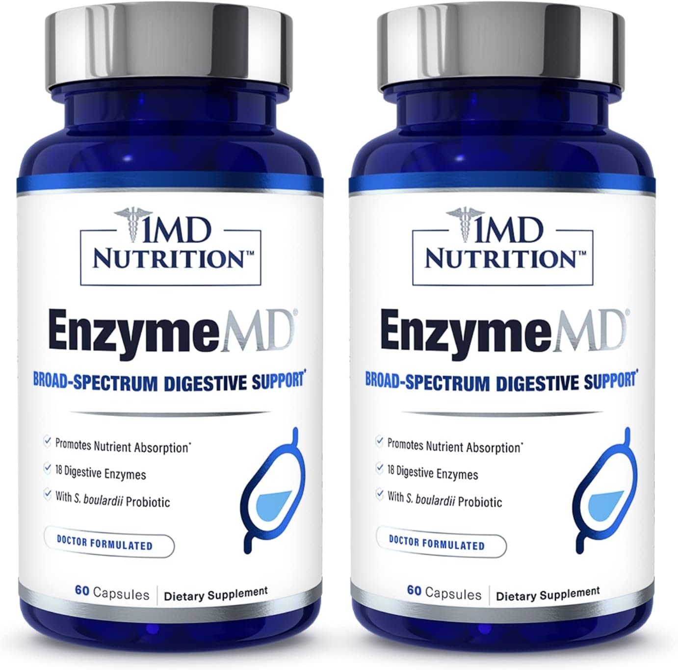 1MD Nutrition EnzymeMD Digestive Enzymes for Optimal Health