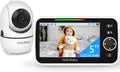 HelloBaby Baby Monitor 5ft Screen - Long Battery, Pan-Tilt-Zoom