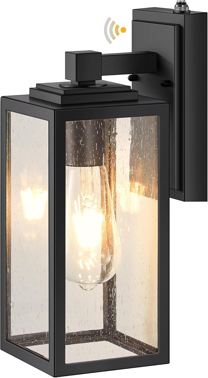 VIANIS Dusk to Dawn Outdoor Porch Lights for Modern Homes