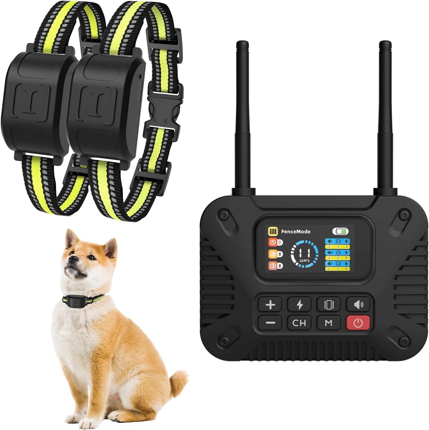 800ft Wireless Dog Fence System - Train and Protect with Ease!