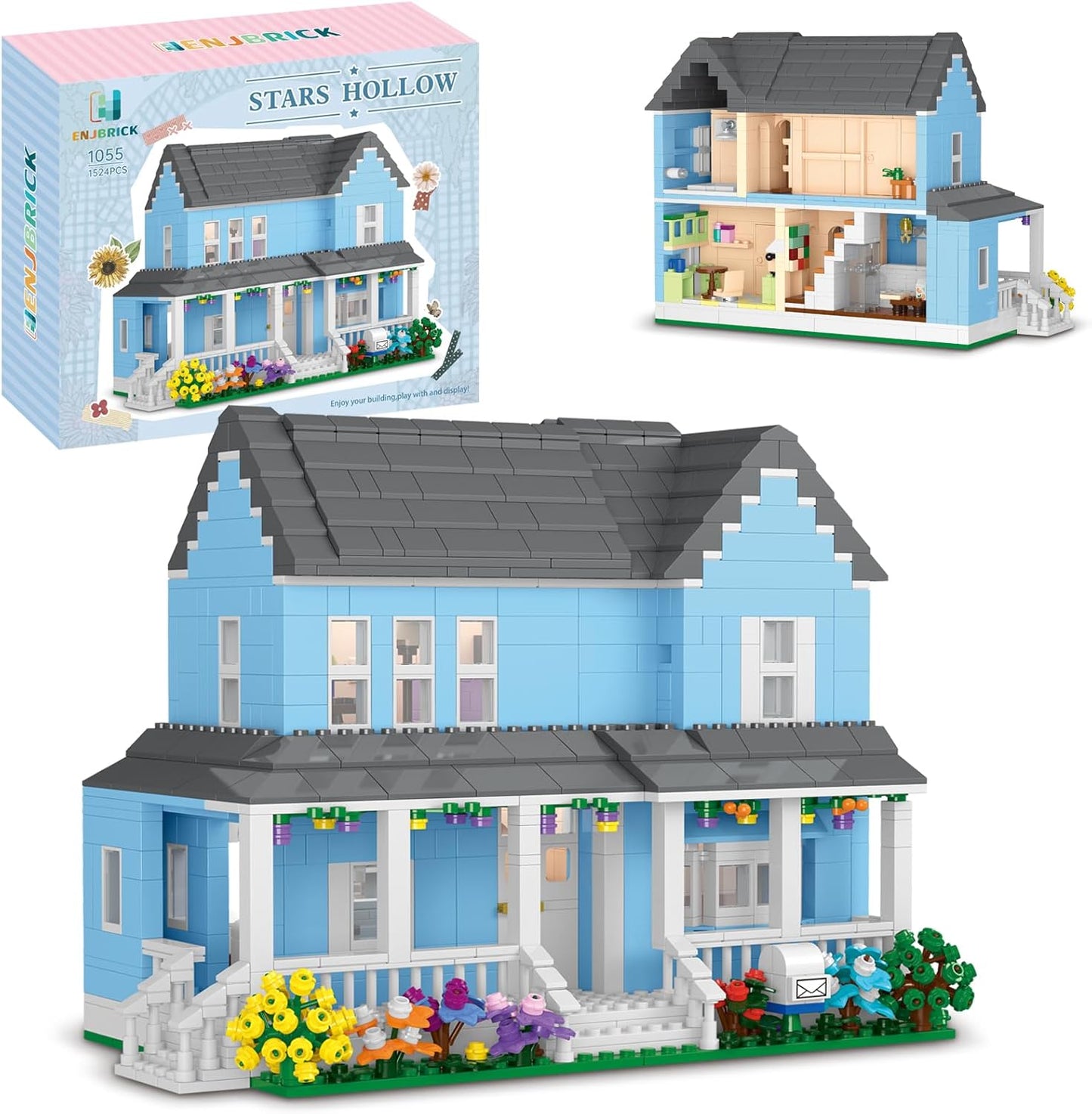 Gilmore House Building Set for Girls - 1524 pcs Architecture Kit