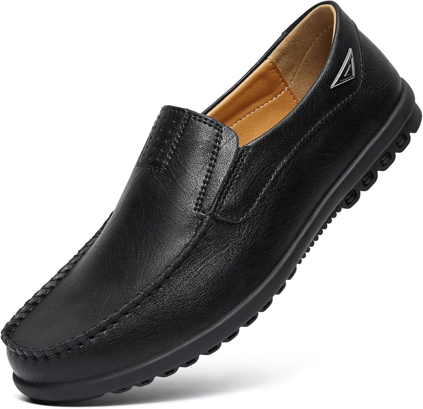 Go Tour Mens Casual Leather Fashion Slip-on Loafers Shoes Review