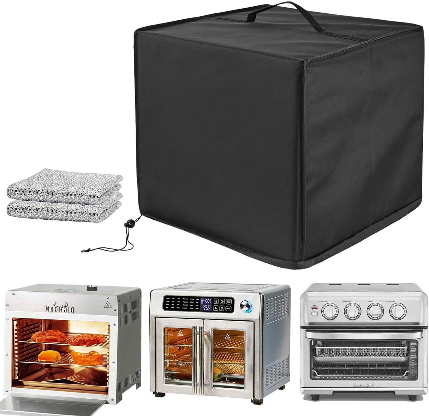 Durable 600D Air Fryer Dust Cover - Protects Your Appliances!