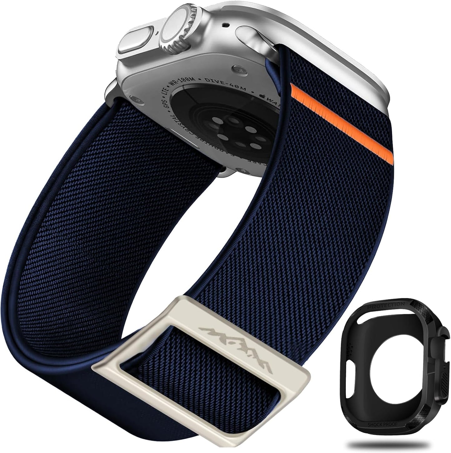 WestEagle Nylon Band + Case for Apple Watch Ultra 49-42mm