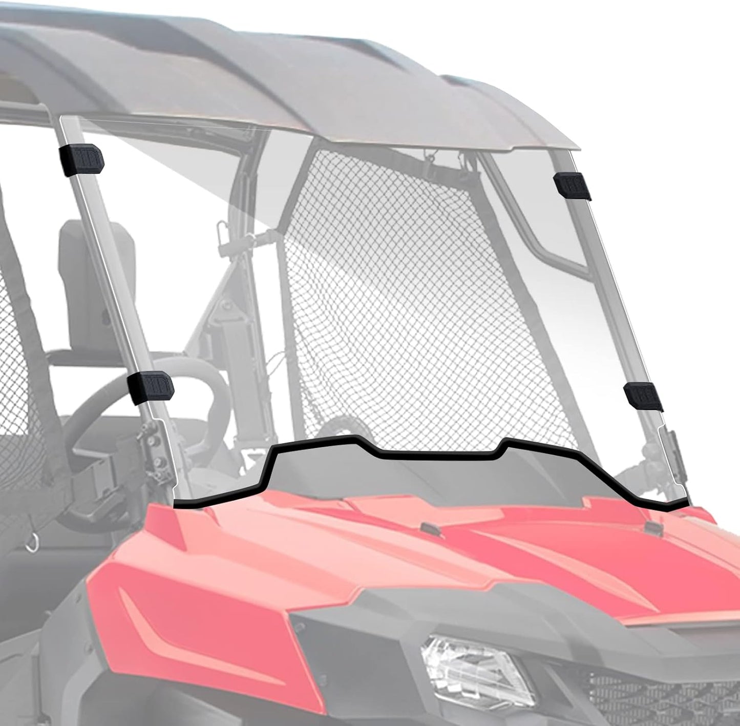 StarknightMT Scratch-Resistant Windshield for Pioneer 700 Series