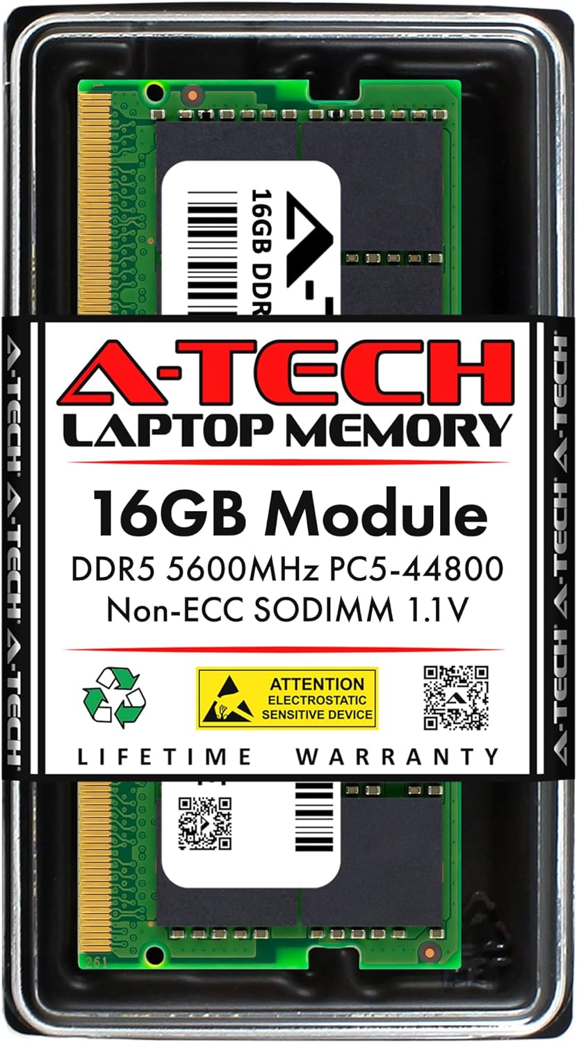 16GB RAM Upgrade for Lenovo ThinkBook 14 G6 IRL - DDR5 5600MHz