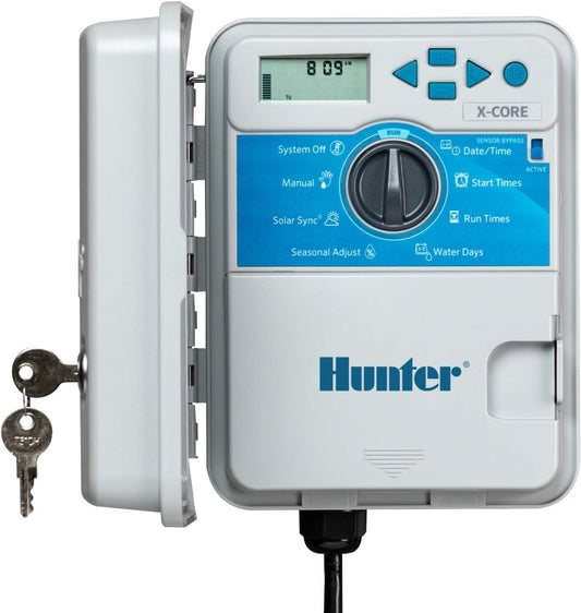 Hunter X-Core XC400 4 Zone Outdoor Sprinkler Controller Review