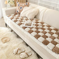 Couch Cover for Dogs 27.6 x 70.9 in Dark Brown - Soft Non-Slip