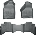 Husky Liners Weatherbeater Floor Mats - Front & 2nd Row Crew Cab