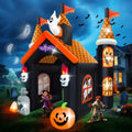 12FT Halloween Inflatable Archway with LED Light - Large Haunted House
