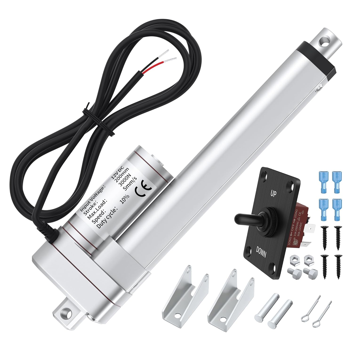 8 Inch Electric Cylinder Actuator for Heavy Duty Applications
